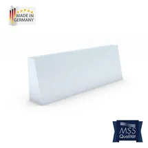 MSS e.K. Rückenkissen Palettenkissen 120x40x20/10 cm Schaumstoff für Europalette Keilkissen Auflage Polster