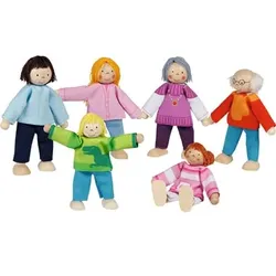 goki Biegepuppen Moderne Familie