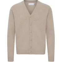 Casual Friday Strickjacke 'Karl' | Beige - XL