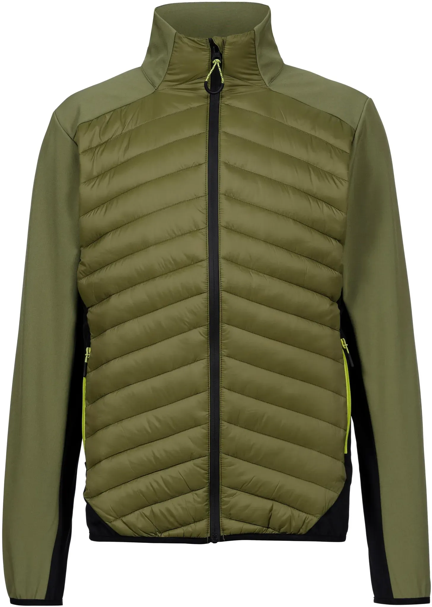 8848 Outdoor Steppjacke Herren in avocado-black, Größe M - grün