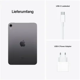 Apple iPad mini (6. Generation 2021) 256 GB Wi-Fi space grau