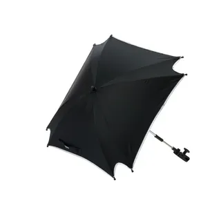 fillikid Sonnenschirm XL Exklusiv Sonnenschutz für Kinderwagen Buggy in Schwarz | Gr.: onesize