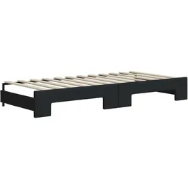 vidaXL Tagesbett 90 x 200 cm Schwarz