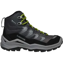 Lowa Maddox Pro GTX Mid Kinder Schwarz/Limone 34