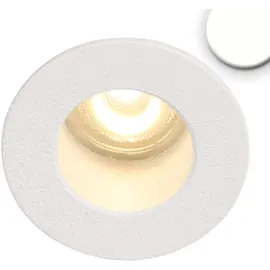 ISOLED LED Einbauleuchte MiniAMP 1 rund weiß