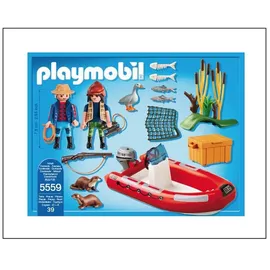 Playmobil Wild Life Schlauchboot mit Wilderern 5559