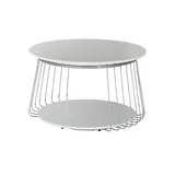 Sconto Vilnius weiß 70 x 42 x 70 cm