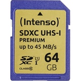 Intenso SDXC Premium 64GB Class 10 UHS-I