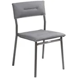 Lafuma Oron Gartensessel 50 x 49 x 85 cm grau