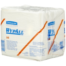 Wypall 7471 L40 Wischtücher, 1-lagigen, weißen, 18 Packungen x 56 gefalteten Tüchern