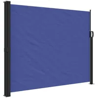 vidaXL Seitenmarkise Ausziehbar Blau 160x600 cm