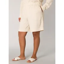 Base Level Curvy Relaxshorts Beige 46