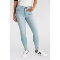 Levi's 721TM High Rise Skinny Jeans Light Indigo Worn