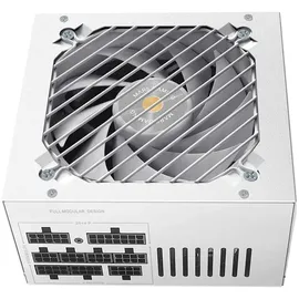 Mars Gaming MPB750SIM, Vollmodulares ATX 750W Netzteil, 7 Jahre Garantie, 80Plus Bronze 230V EU, 90% Effizienz, 140mm SI Extreme Silence Lüfter, AI2-RPM, DC-DC und SMD Technologien, Weiß