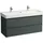 Laufen BASE 2.0 Waschtischunterbau, 2 Schubladen, SoftClose, inklusive Ordnungssystem, zu H814965 1168x446x515mm, H4113221082661, Farbe: verkehrsgrau