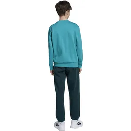 adidas Kinder Trainingsanzug J BL FL JOG 240 JV9938 152 - Pure Teal/White - 152