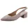 TAMARIS Damen Sling Pump mit Blockabsatz Leder, beige, 40 EU