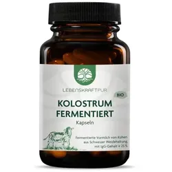 Lebenskraftpur Kolostrum fermentiert Kapseln bio (60St)