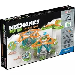 Geomag Mechanics: Bewegliche Magnetgetriebe - Set mit 160 Teilen