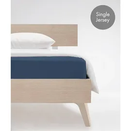 FLEURESSE Jenny C 001115 Single-Jersey 120 x 200 cm nachtblau