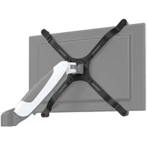 HJH Office VM-A4 Nicht-VESA-Adapter-Set für Monitorhalterung 15 - 27 Zoll Schwarz