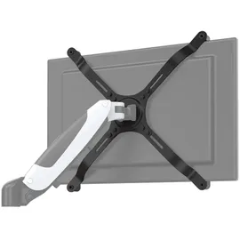 HJH Office VM-A4 Nicht-VESA-Adapter-Set für Monitorhalterung 15 - 27 Zoll Schwarz