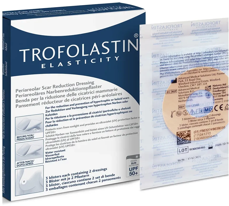 Preisvergleich Produktbild TROFOLASTIN Narbenreduktionspflaster 3X2 St