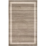 Myflair Teppich »Good Times«, rechteckig, Kurzflor, gewebt, melierte Optik, mit Bordüre, 26935614-0 hellbraun/beige 13 mm