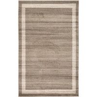 Myflair Teppich »Good Times«, rechteckig, Kurzflor, gewebt, melierte Optik, mit Bordüre, 26935614-0 hellbraun/beige 13 mm