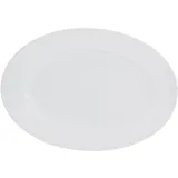 Kahla Aronda Platte oval 23 cm | weißer Servierteller aus Porzellan