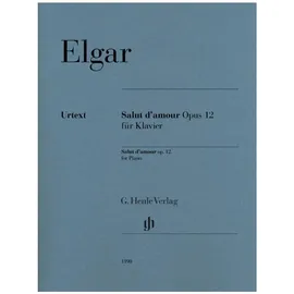 Henle, Günter Elgar, - Salut d’amour op. 12 für Klavier