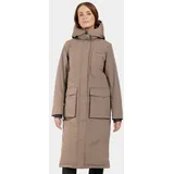 Didriksons Damen Wintermantel Leya Parka Long 3 mocha brown braun - 42 - XL