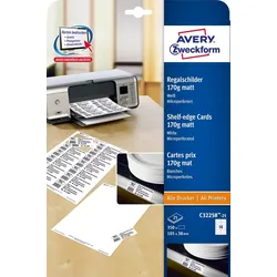 AVERY Zweckform Regalschilder für Preis- & Scannerleisten