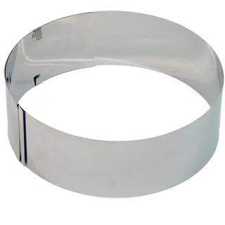 Testrut Tortenring Backform, Silber