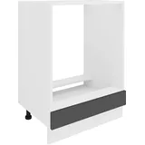 VCM Ofenschrank Breite 60 x. T. 46 cm Herdumbauschrank Herdschrank Backofenschrank Esilo
