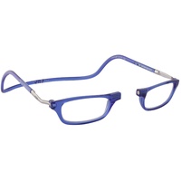 CliC Eyewear Herren-Lesebrille XL | Lesebrille mit Magnet | Lesebrille aus Polycarbonat | Flexible Presbyopie-Brille (2.5, Blau) - 2.5