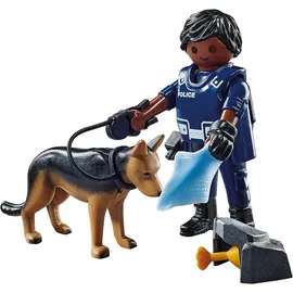 Playmobil Special Plus Polizist mit Spürhund 71162