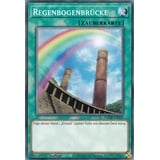 SDCB-DE019 - Regenbogenbrücke - Common - Deutsch - 1. Auflage - im Set mit Ultrapro Toploader - Yugioh