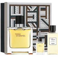 Hermès Hermes Paris Terre D'hermes Eau De Toilette 75ml Spray Gel De Baño 40ml Miniatura 5ml