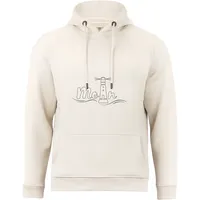 Cotton Prime® Kapuzensweatshirt Leuchtturm - Moin