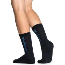 Woolpower Socks Logo 400 schwarz