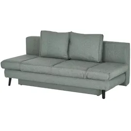 Sofa.de Schlafsofa Flachgewebe ¦ grau ¦ Maße (cm): B: 200 H: 85 T: 90.0