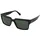 Ray-Ban RB2191 Inverness 901/31 Sonnenbrille Schwarz glänzend Grün Gr. 54 - 54 (M)
