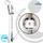 tecuro ew-100 Brauseset mit 5 Funktionen Chrom 160 cm