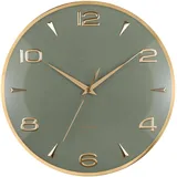 Karlsson Wanduhr Sienna Glow - Grün - 40.6x5x40.6cm