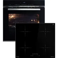 KKT KOLBE Küchentechnik Autarkes Herdset: 60cm Einbaubackofen EB8017ED +