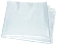 DEISS PREMIUM Abfallsack 180 Liter transparent Seitenfalte, T100, Seitenfaltensack ca. 117 g/ Sack, Maße (B+B x L): 500+450 x 1250 mm, Stückverkauf