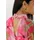 Aniston SELECTED Chiffonkleid Floral Bunt/Schwarz 44