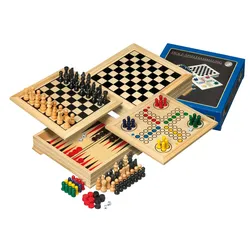 Philos-Spiele Holz-Spielesammlung, Reise 3104