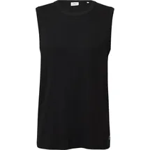 s.Oliver Jersey-Tanktop mit Rippstruktur - schwarz - XXL
